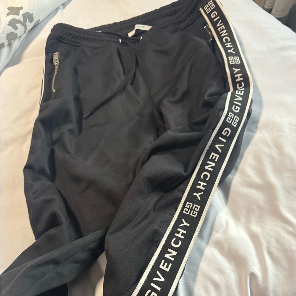 Givenchy Black Joggers with Logo Detail